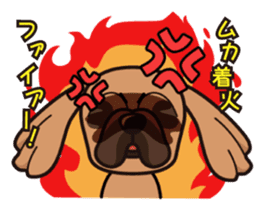 iinu - Pekingese sticker #5035046