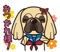 iinu - Pekingese sticker #5035049