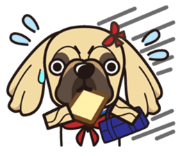 iinu - Pekingese sticker #5035061