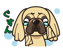 iinu - Pekingese sticker #5035064