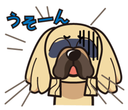 iinu - Pekingese sticker #5035065