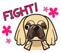 iinu - Pekingese sticker #5035069