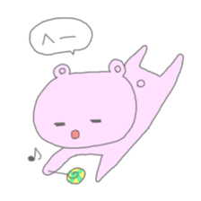 Bear and Lolipop sticker #5035396