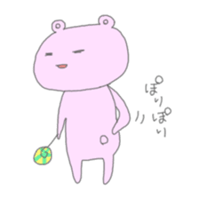 Bear and Lolipop sticker #5035404