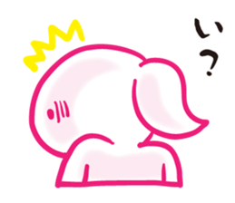 mocomoco woman 3 sticker #5035591