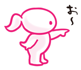 mocomoco woman 3 sticker #5035594