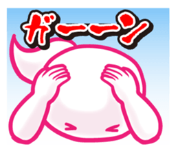 mocomoco woman 3 sticker #5035595