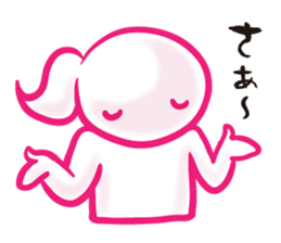 mocomoco woman 3 sticker #5035597