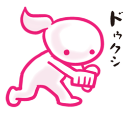 mocomoco woman 3 sticker #5035598