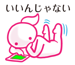 mocomoco woman 3 sticker #5035607