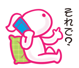 mocomoco woman 3 sticker #5035610