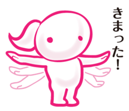 mocomoco woman 3 sticker #5035618