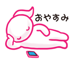 mocomoco woman 3 sticker #5035623