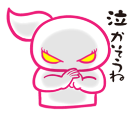 mocomoco woman 3 sticker #5035625