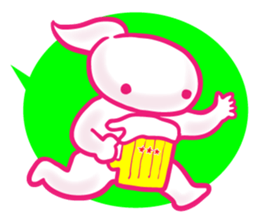 mocomoco woman 3 sticker #5035626