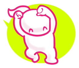 mocomoco woman 3 sticker #5035627