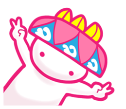 mocomoco woman 3 sticker #5035629