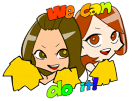 Cheer UP!!LOICX GIRLS sticker #5036026