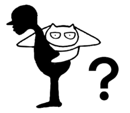 Back cat sticker #5036039