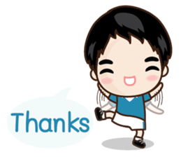 Navy Blue School Boys sticker #5036944