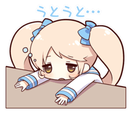 ChibiokoBANBAN-chan sticker #5036991