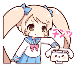 ChibiokoBANBAN-chan sticker #5036995