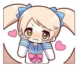 ChibiokoBANBAN-chan sticker #5037024