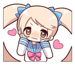 ChibiokoBANBAN-chan sticker #5037024
