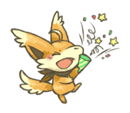 kitsunepun sticker #5037030