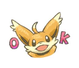 kitsunepun sticker #5037045