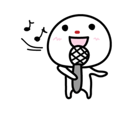 white dumpling sticker #5037084