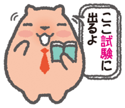 Capybara Teacher Mikiro sticker #5038088
