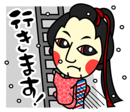 Awaji-ningyo characteres sticker #5038388