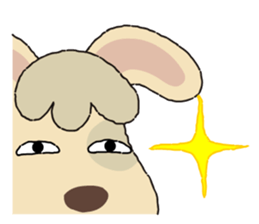 A-kuei and his lovely dog sticker #5038695