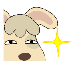 A-kuei and his lovely dog sticker #5038695