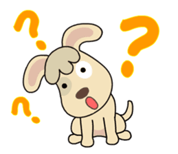 A-kuei and his lovely dog sticker #5038701