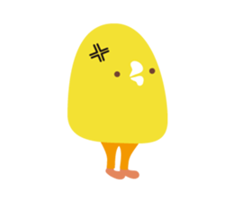 Piglet and birds sticker #5038949