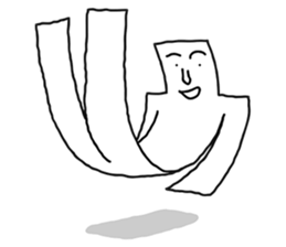 Paper-Man sticker #5039311
