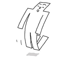 Paper-Man sticker #5039314
