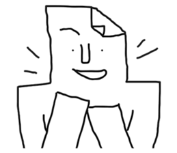 Paper-Man sticker #5039318