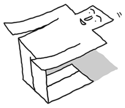 Paper-Man sticker #5039321