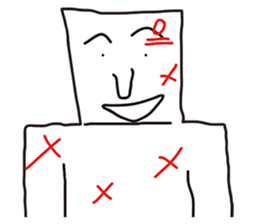 Paper-Man sticker #5039323