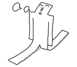 Paper-Man sticker #5039329