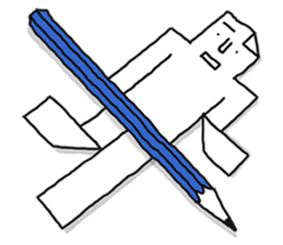 Paper-Man sticker #5039332