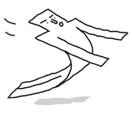 Paper-Man sticker #5039334