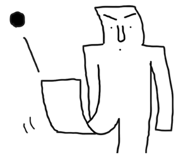 Paper-Man sticker #5039337