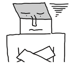 Paper-Man sticker #5039340