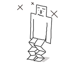 Paper-Man sticker #5039341