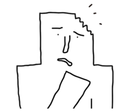 Paper-Man sticker #5039345