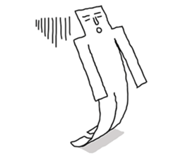 Paper-Man sticker #5039347